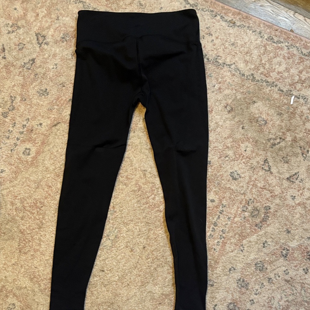 Lululemon Black Active Leggings -size 10
